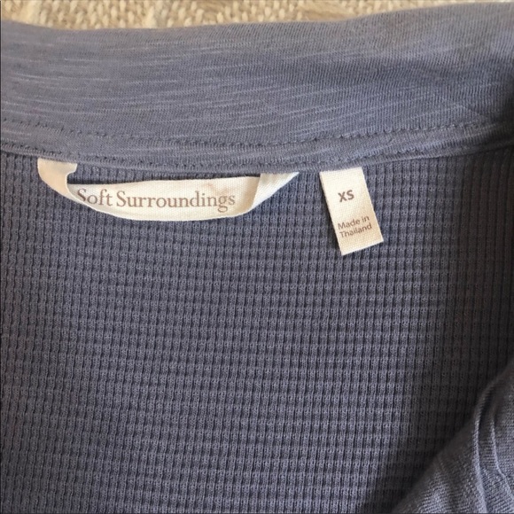 Soft Surroundings Tunic Cardigan Pullover - Picture 7 of 8